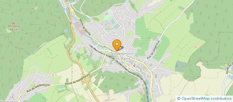 localisation de l'entreprise MADAME JOELLE OBER à NIEDERBRONN-LES-BAINS