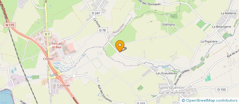 localisation de l'entreprise MADAME JOELLE PELLERIN  SAINT-LOUP