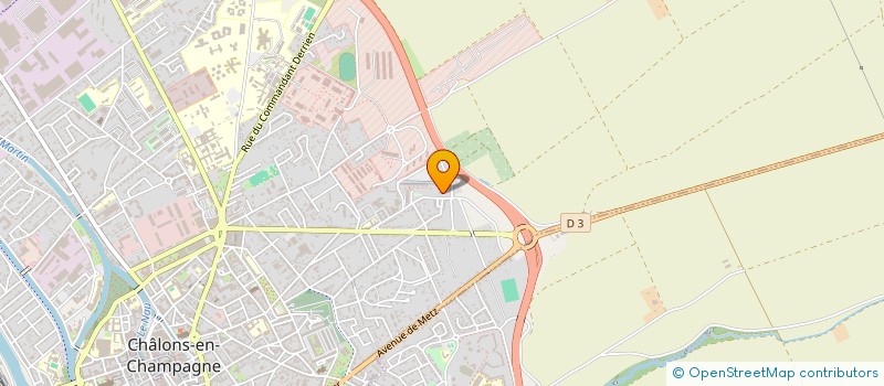 localisation de l'entreprise MADAME JOELLE PEREIRA DA SILVA  CHALONS-EN-CHAMPAGNE