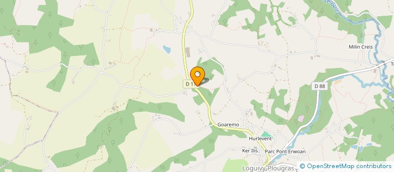 localisation de l'entreprise MADAME JOELLE PERSON  LOGUIVY-PLOUGRAS