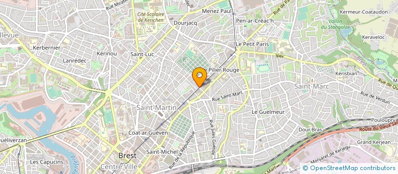 localisation de l'entreprise MADAME JOELLE PLEIBER à BREST