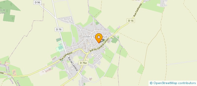 localisation de l'entreprise MADAME JOELLE PLOUCHART  VILLERS-OUTREAUX