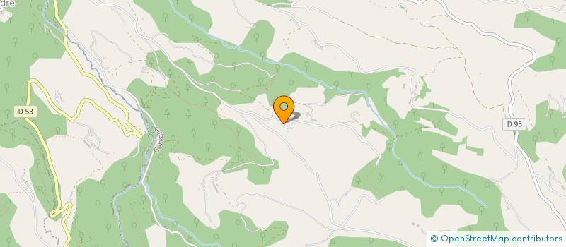 localisation de l'entreprise MADAME JOELLE PUYSSEGUR  CURVALLE