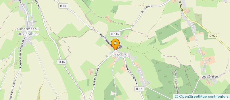 localisation de l'entreprise MADAME JOELLE QUENOUILLE  RETONVAL