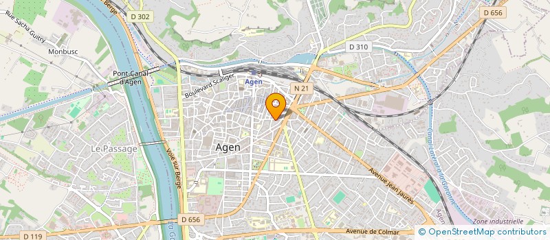 localisation de l'entreprise MADAME JOELLE RAFIADANA NSTOA à AGEN
