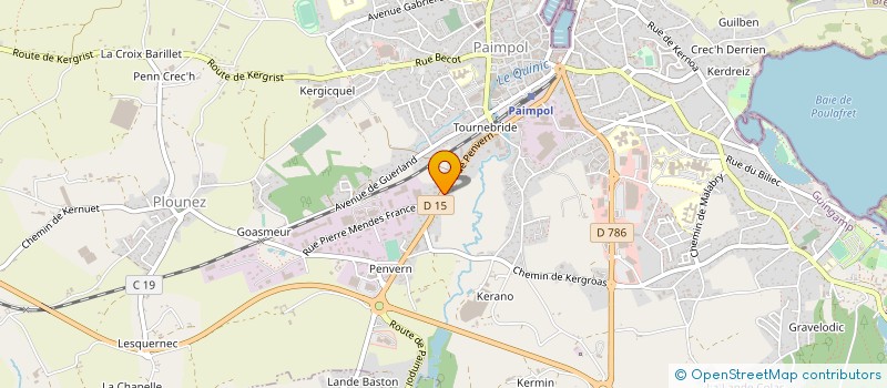 localisation de l'entreprise MADAME JOELLE RAISON à PAIMPOL