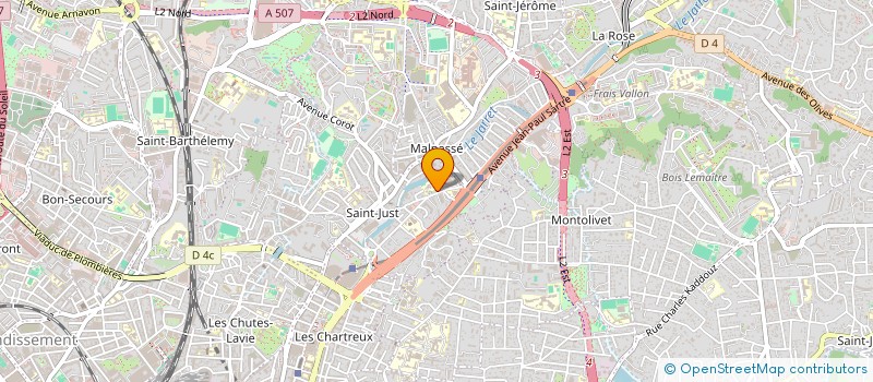 localisation de l'entreprise MADAME JOELLE RAMOGNINO à MARSEILLE