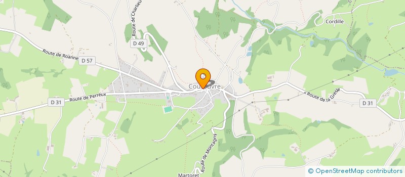 localisation de l'entreprise MADAME JOELLE RAYMOND  COUTOUVRE