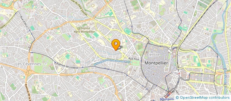 localisation de l'entreprise MADAME JOELLE RAYMOND à MONTPELLIER