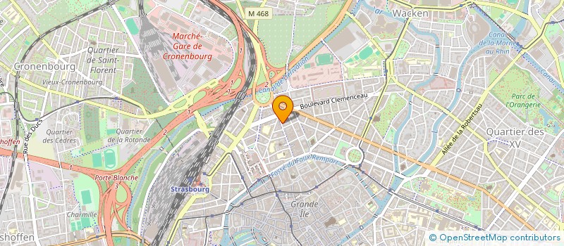 localisation de l'entreprise MADAME JOELLE RAZON à STRASBOURG