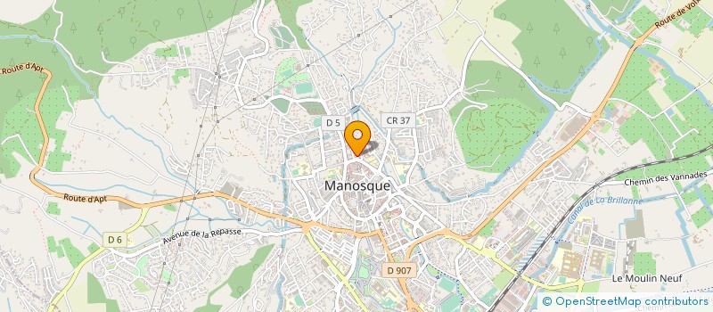 localisation de l'entreprise MADAME JOELLE RESSIORE à MANOSQUE