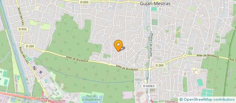 localisation de l'entreprise MADAME JOELLE RESTUCCIA à GUJAN-MESTRAS