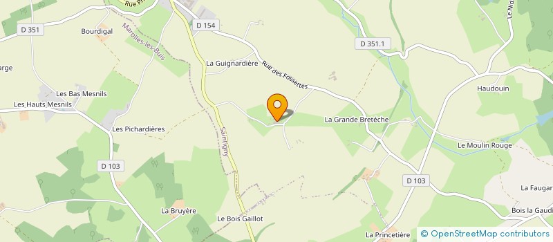 localisation de l'entreprise MADAME JOELLE RICHERT à SAINTIGNY