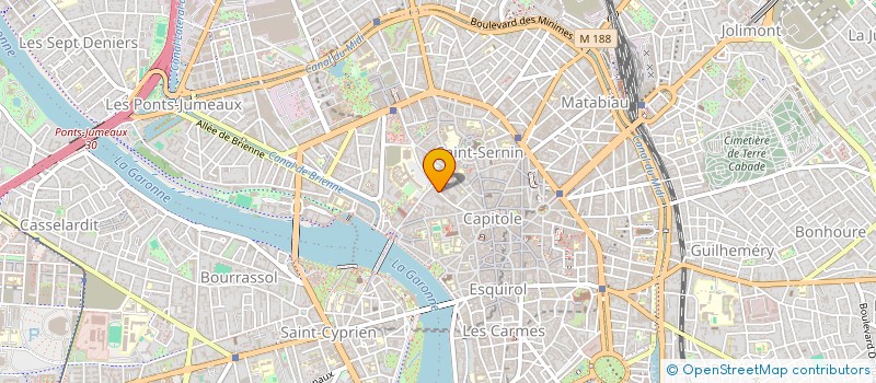 localisation de l'entreprise MADAME JOELLE ROSSET  TOULOUSE