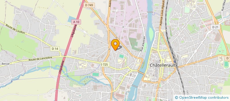 localisation de l'entreprise MADAME JOELLE ROUET  CHATELLERAULT