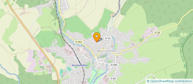 localisation de l'entreprise MADAME JOELLE RUPPERT à REICHSHOFFEN