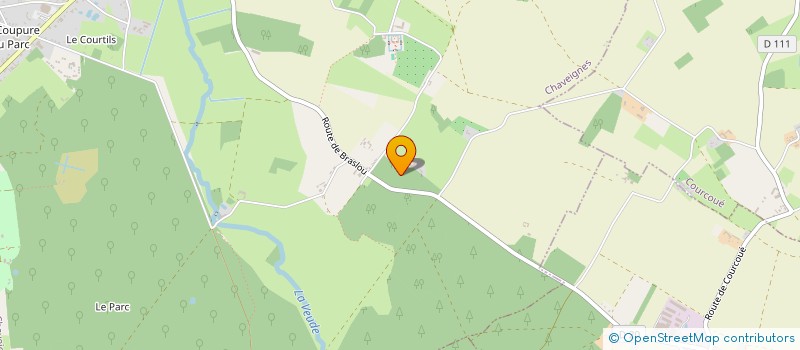 localisation de l'entreprise MADAME JOELLE SAUER  CHAVEIGNES