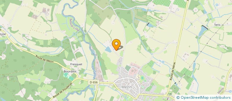 localisation de l'entreprise MADAME JOELLE SPITERI  MEZIN