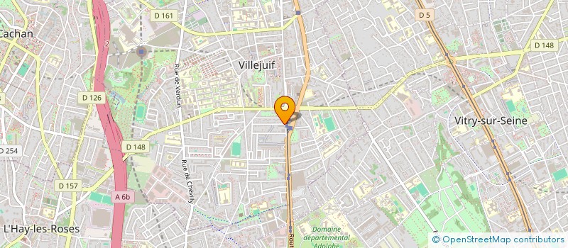 localisation de l'entreprise MADAME JOELLE TRACK  CHEVILLY-LARUE