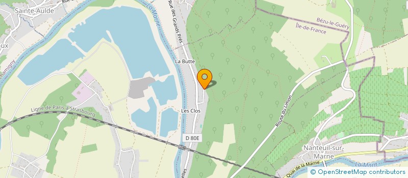 localisation de l'entreprise MADAME JOELLE, TRAN VINH TAM TANGA  MERY-SUR-MARNE