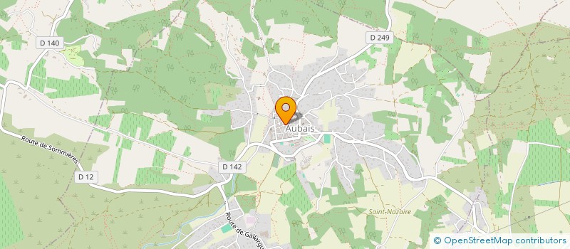 localisation de l'entreprise MADAME JOELLE VACHER  AUBAIS