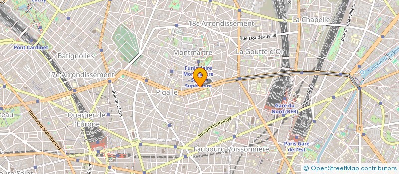 localisation de l'entreprise MADAME JOELLE VALETTE  PARIS 18