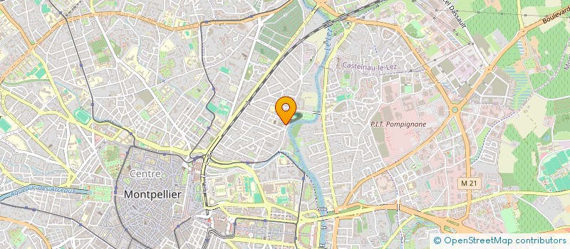 localisation de l'entreprise MADAME JOELLE VASELLI à MONTPELLIER