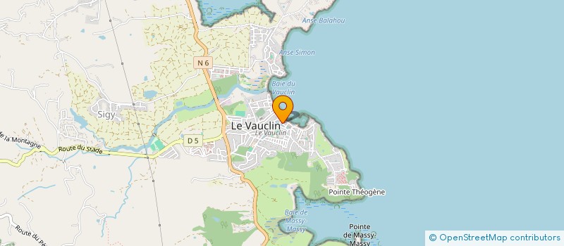 localisation de l'entreprise MADAME JOELLE VERNEUIL SAINTE LUCE à VAUCLIN
