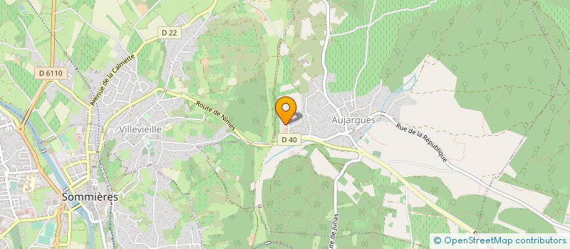 localisation de l'entreprise MADAME JOELLE VIDAL à AUJARGUES