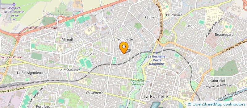 localisation de l'entreprise MADAME JOELLE VINCENT  LA ROCHELLE