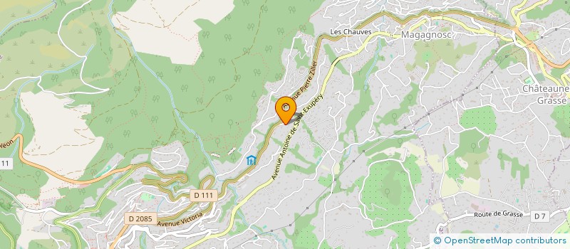 localisation de l'entreprise MADAME JOELLE VULLIAMY  GRASSE