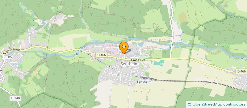 localisation de l'entreprise MADAME JOELLE WEYER  SENTHEIM