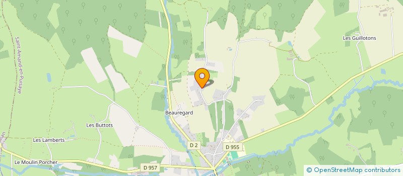 localisation de l'entreprise MADAME JOELLE ZUBIARRAIN à SAINT-AMAND-EN-PUISAYE