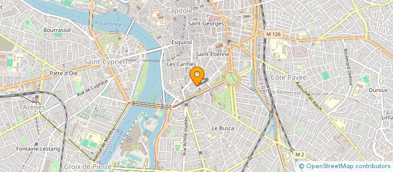 localisation de l'entreprise MADAME JOHANA ABRAHAM  TOULOUSE