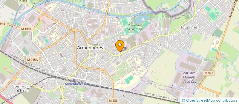 localisation de l'entreprise MADAME JOHANA BARTIER  ARMENTIERES