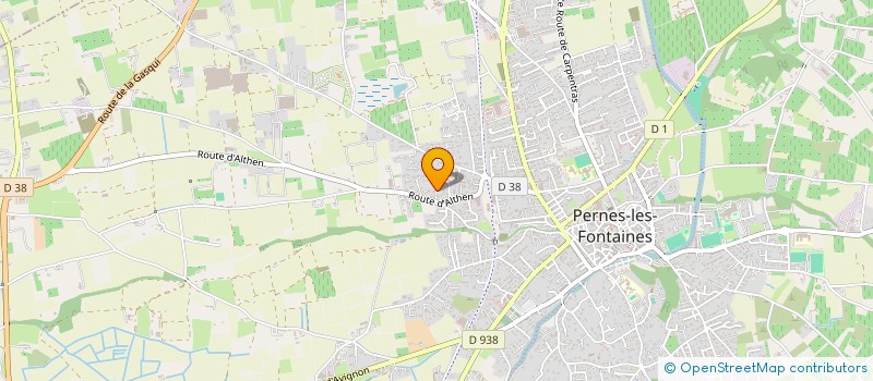 localisation de l'entreprise MADAME JOHANA BOURDON à PERNES-LES-FONTAINES