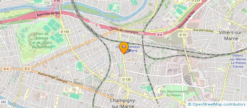 localisation de l'entreprise MADAME JOHANA CISSE  LES ACHARDS