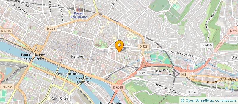 localisation de l'entreprise MADAME JOHANA COHEN  ROUEN