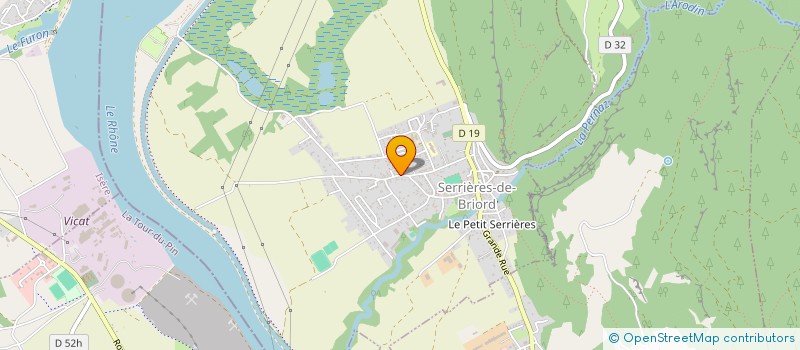 localisation de l'entreprise MADAME JOHANA DANELUTTI à SERRIERES-DE-BRIORD