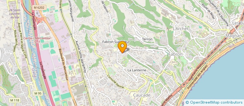 localisation de l'entreprise MADAME JOHANA DIBO-COHEN à NICE