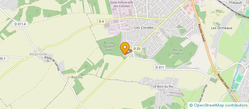 localisation de l'entreprise MADAME JOHANA DUMINY à VERNOUILLET