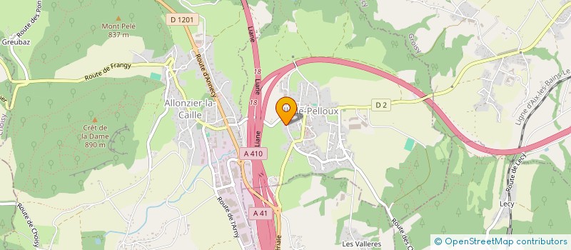 localisation de l'entreprise MADAME JOHANA FALQUET  ARGONAY