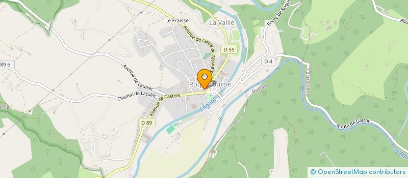 localisation de l'entreprise MADAME JOHANA FELOMAKI  ROQUECOURBE