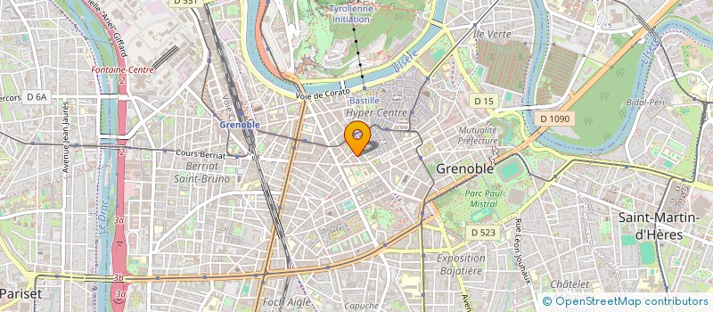 localisation de l'entreprise MADAME JOHANA FITOUSSI à GRENOBLE