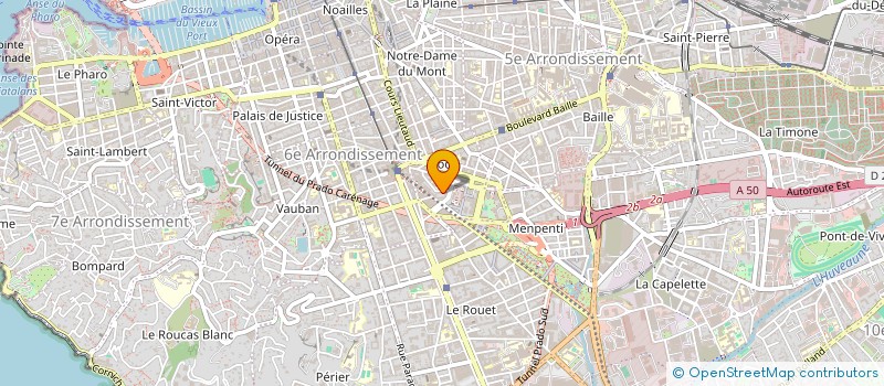 localisation de l'entreprise MADAME JOHANA GENOVINI à MARSEILLE