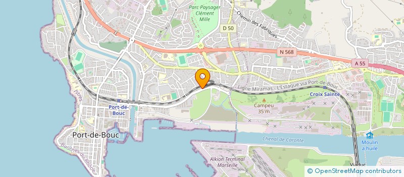 localisation de l'entreprise MADAME JOHANA LABEYRIE  PORT-DE-BOUC