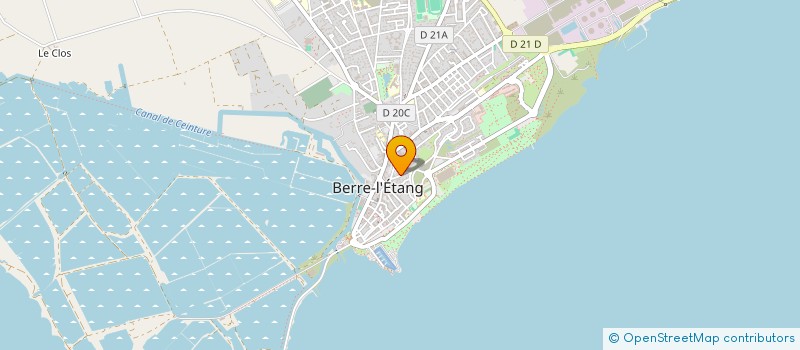 localisation de l'entreprise MADAME JOHANA LOMBARDO à BERRE-L'ETANG