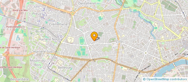 localisation de l'entreprise MADAME JOHANA MANSUY à NANTES