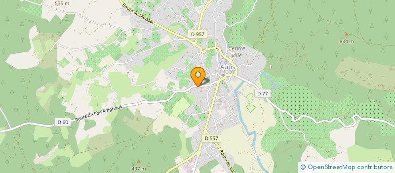 localisation de l'entreprise MADAME JOHANA MARTINA  AUPS