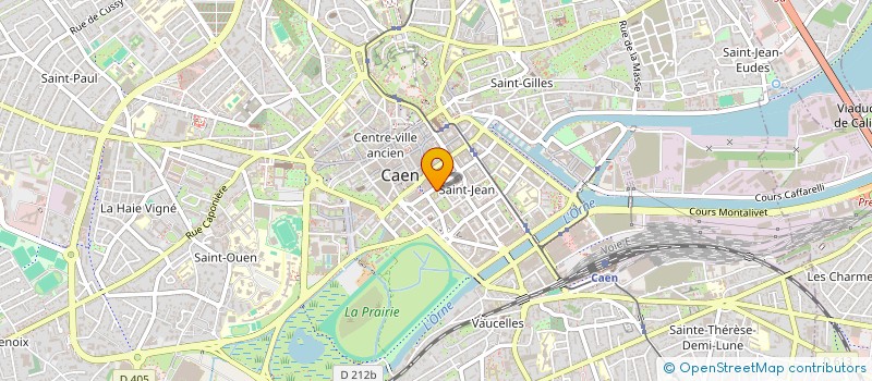 localisation de l'entreprise MADAME JOHANA NOURRY à CAEN